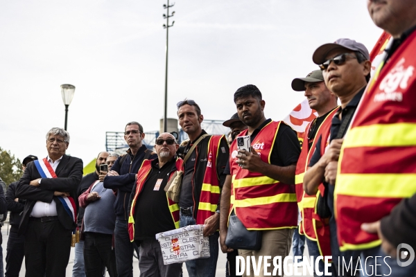 Des salaries de Clestra à Bercy