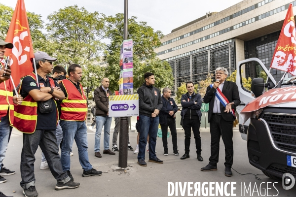 Des salaries de Clestra à Bercy