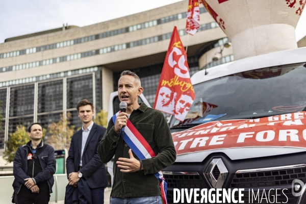 Des salaries de Clestra à Bercy