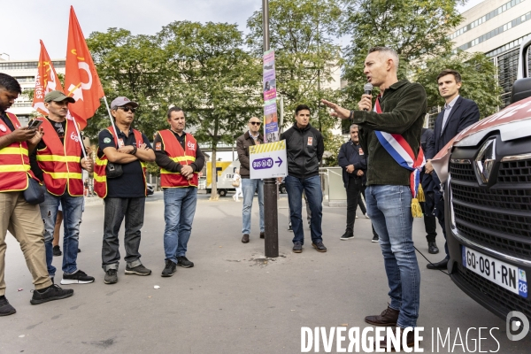 Des salaries de Clestra à Bercy
