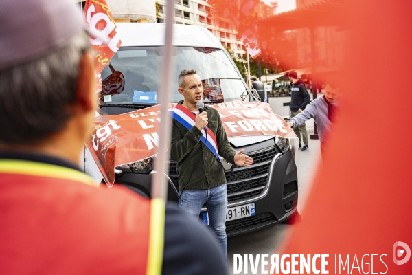 Des salaries de Clestra à Bercy