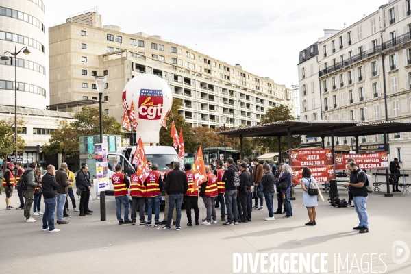Des salaries de Clestra à Bercy