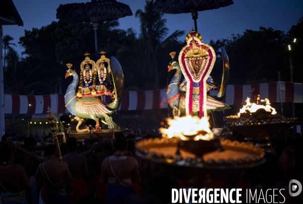 Sri lanka : festival de nallur kandaswamy à jaffna