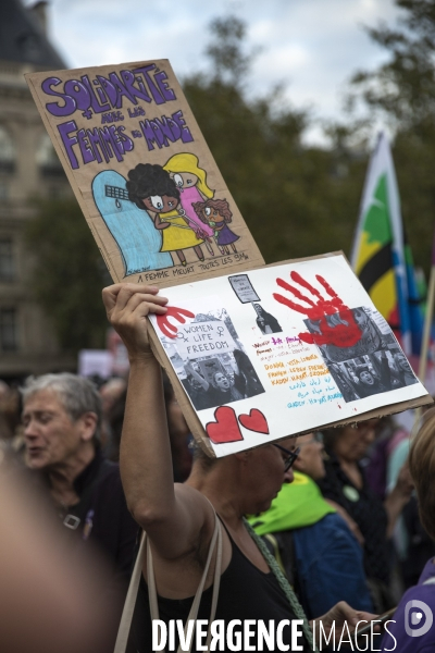 Maniestation pour le droit à l avortemennt