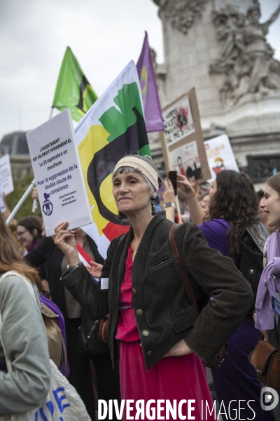 Maniestation pour le droit à l avortemennt