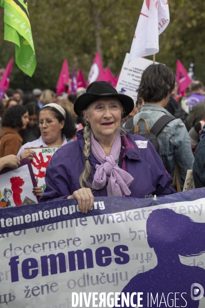Maniestation pour le droit à l avortemennt