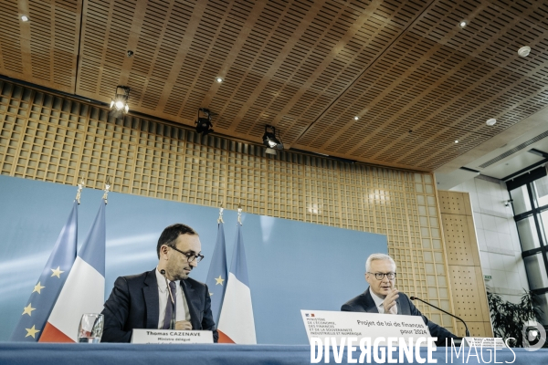 Présentation du projet de loi de finances 2024