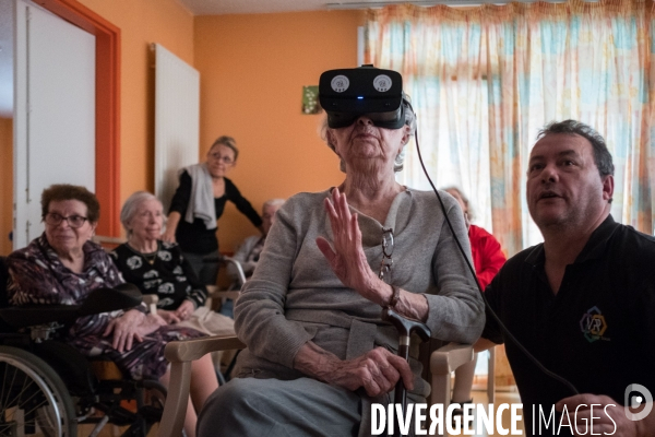 Réalité virtuelle en EHPAD