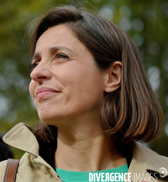 Rassemblement à l appel de la cgt contre le projet de fermeture de l’hôpital Beaujon
