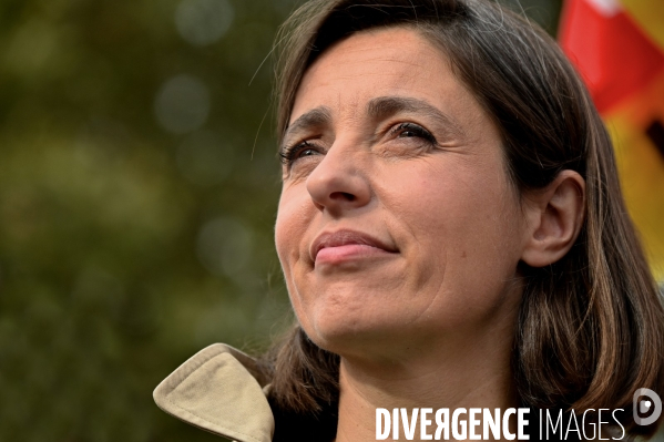 Rassemblement à l appel de la cgt contre le projet de fermeture de l’hôpital Beaujon