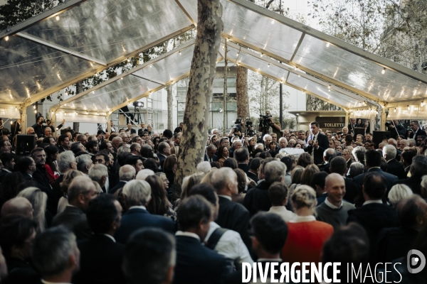 David Lisnard, QG parisien de Nouvelle Energie.