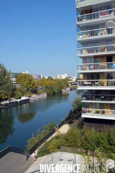 L  écoquartier fluvial de l  ile saint Denis