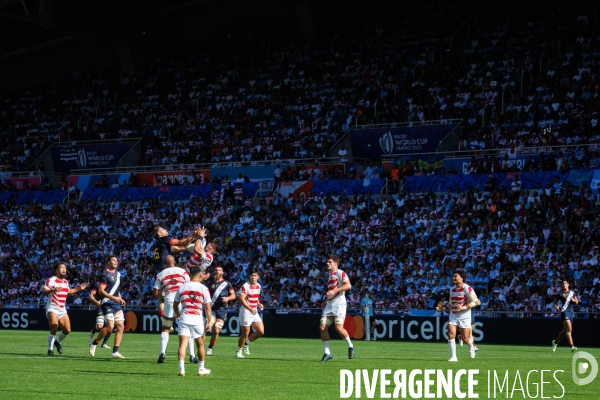 Coupe du monde de rugby 2023 - Japon Argentine