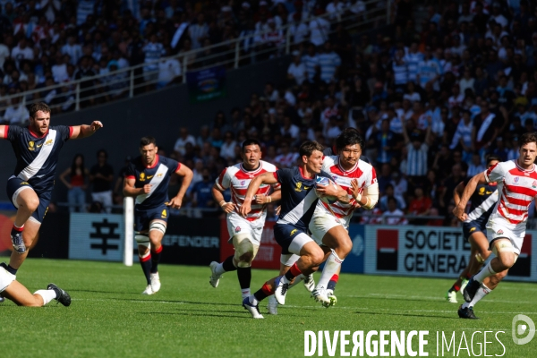 Coupe du monde de rugby 2023 - Japon Argentine