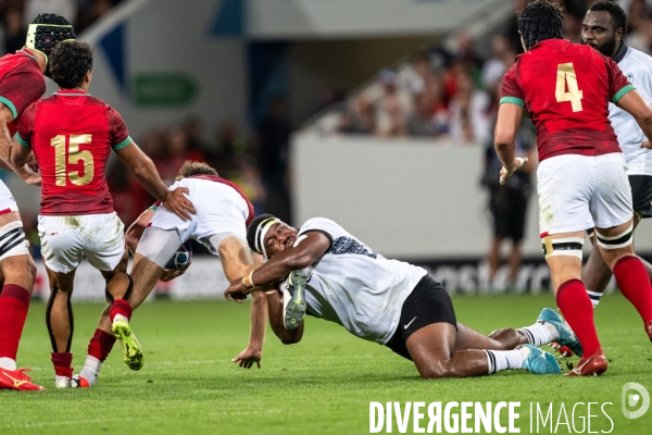 Coupe du monde de rugby fidji portugal