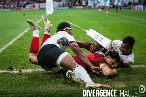 Coupe du monde de rugby fidji portugal