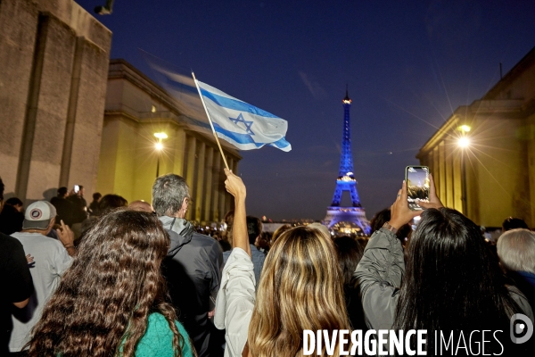 Manifestation de soutien à Israel