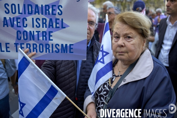 Manifestation de soutien à Israel