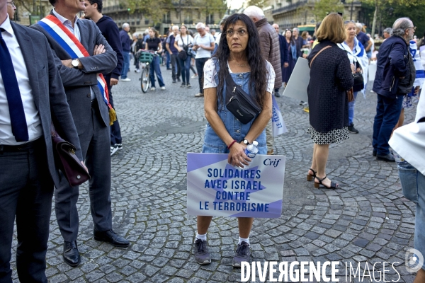 Manifestation de soutien à Israel
