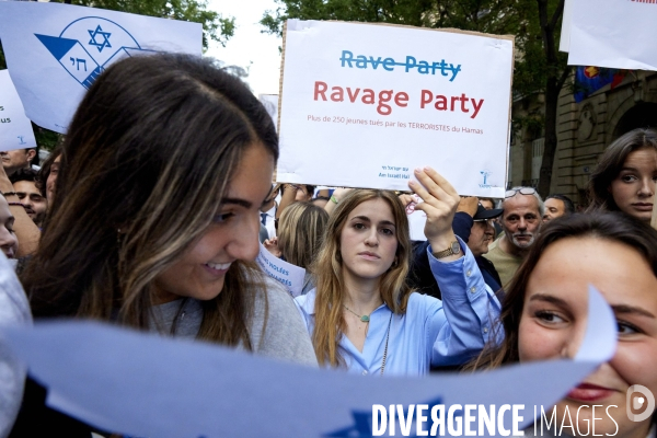 Manifestation de soutien à Israel