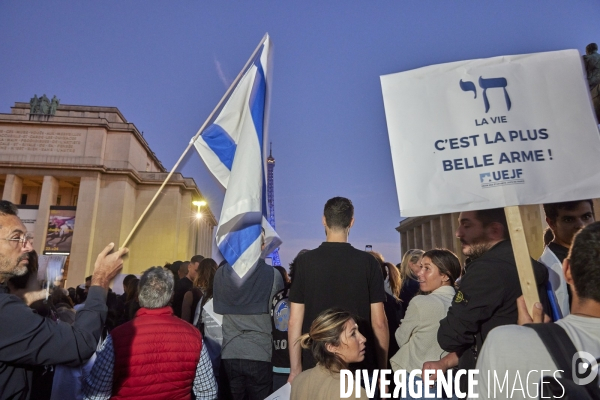 Manifestation de soutien à Israel