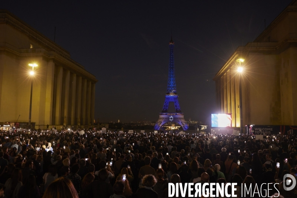 Manifestation de soutien à Israel