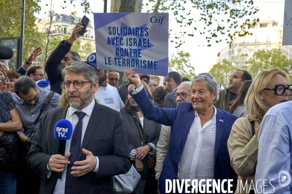 Manifestation de soutien à Israel