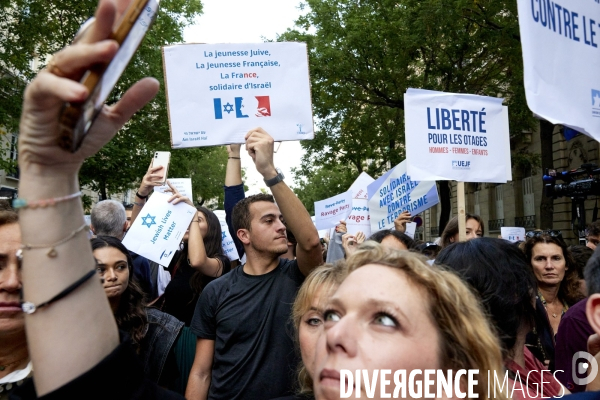 Manifestation de soutien à Israel