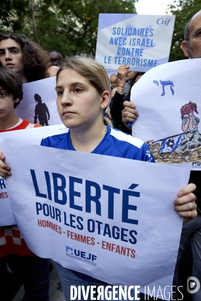 Manifestation de soutien à Israel
