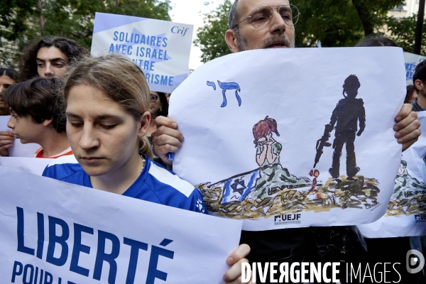 Manifestation de soutien à Israel