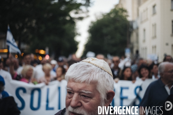 Marche en soutien à Israël