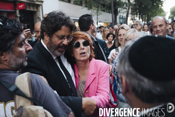 Marche en soutien à Israël