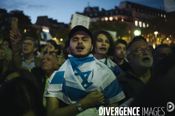 Marche en soutien à Israël