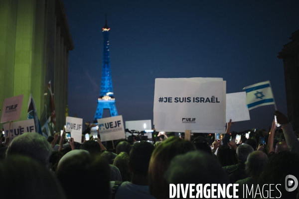 Marche en soutien à Israël