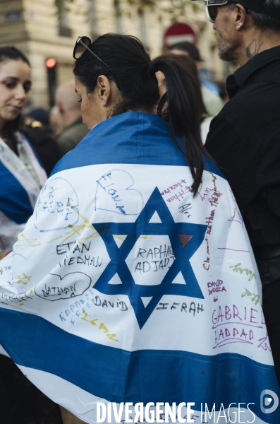 Marche en soutien à Israël