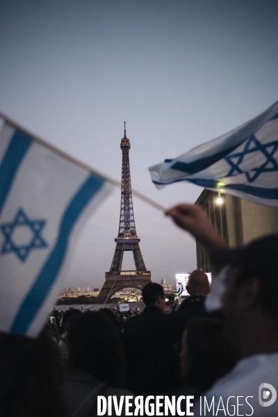 Marche en soutien à Israël