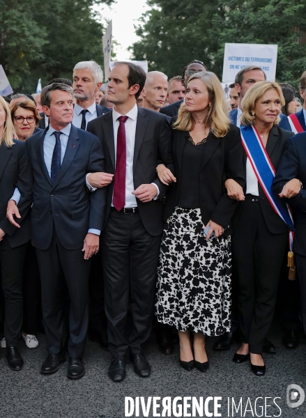 Marche de solidarité avec israel et les israeliens à l appel du crif