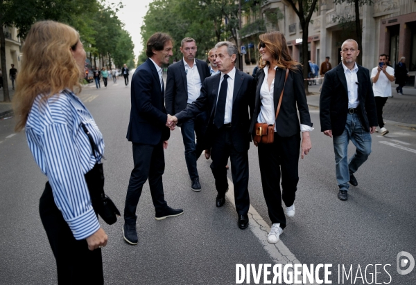 Marche de solidarité avec israel et les israeliens à l appel du crif