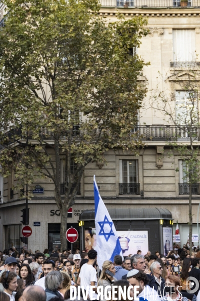 Marche de solidarite avec Israel