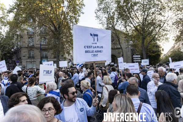 Marche de solidarite avec Israel