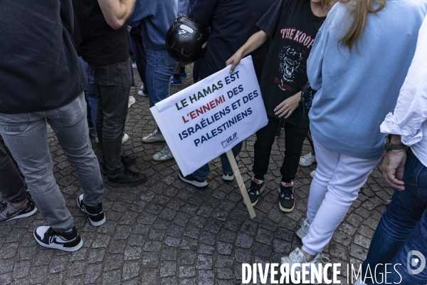 Marche de solidarite avec Israel