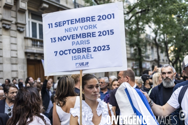 Marche de solidarite avec Israel