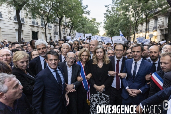 Marche de solidarite avec Israel