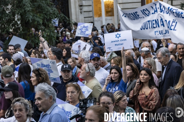 Marche de solidarite avec Israel