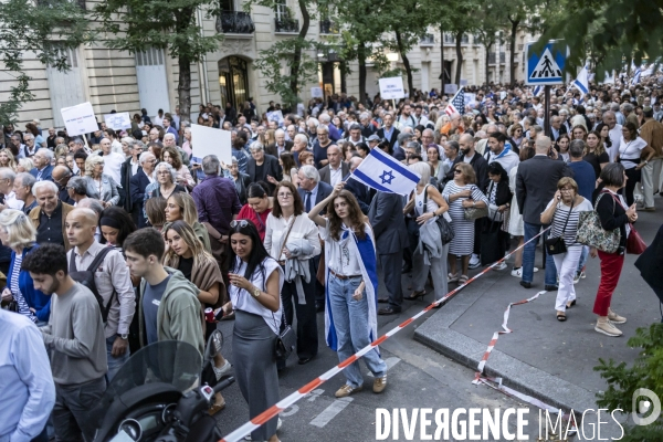 Marche de solidarite avec Israel