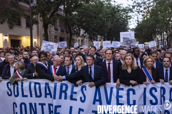 Marche de solidarite avec Israel
