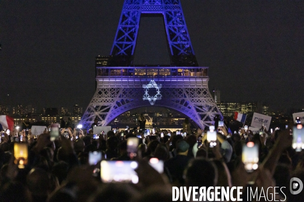 Marche de solidarite avec Israel