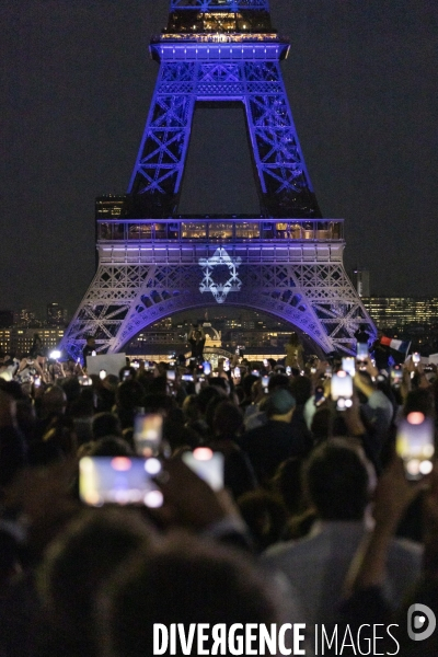 Marche de solidarite avec Israel