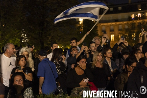 Marche de solidarite avec Israel