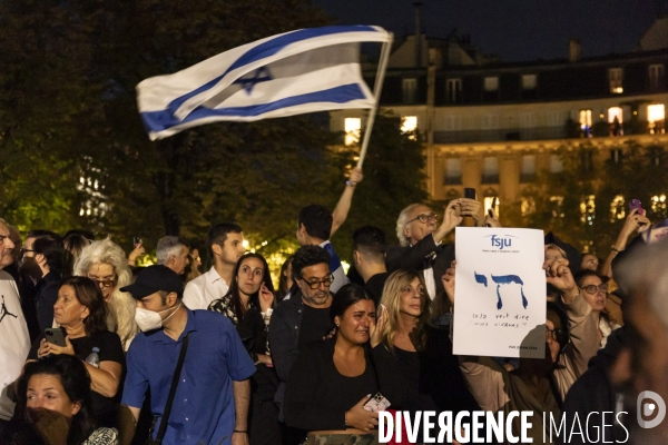 Marche de solidarite avec Israel